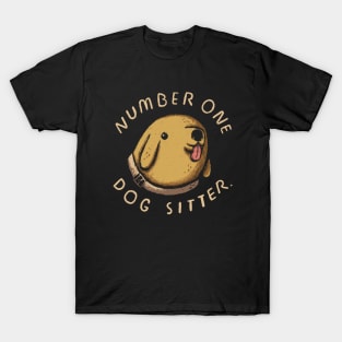 number one dog sitter T-Shirt